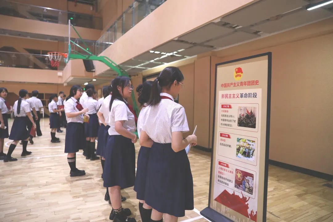 五四精神啟新篇，青春逐夢向未來——海口山高中學(xué)2025年離隊入團(tuán)儀式順利舉行-圖片3