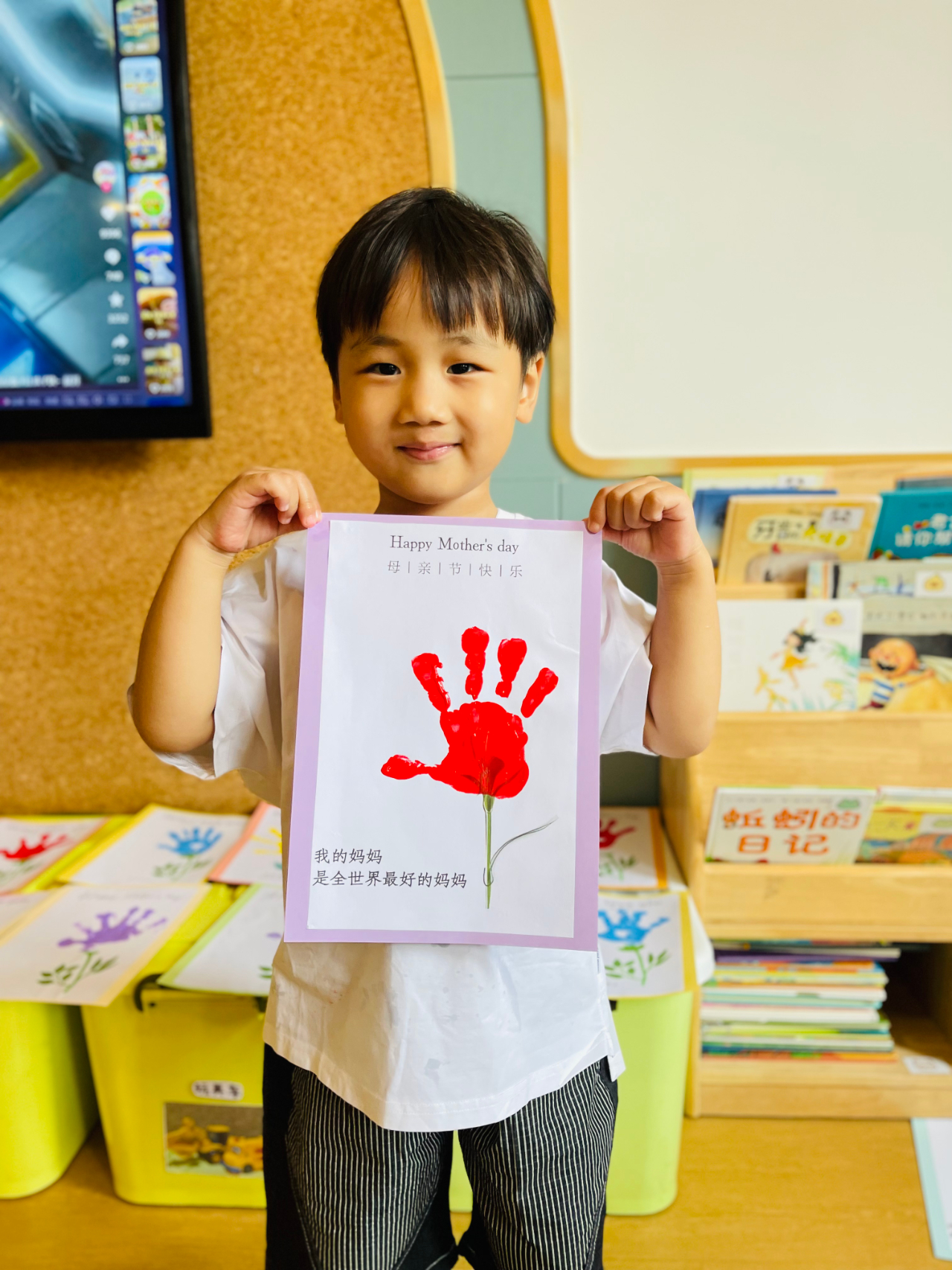 童心表愛(ài)意，感恩母親節(jié)——海口市山高幼兒園2025年母親節(jié)系列活動(dòng)-圖片41